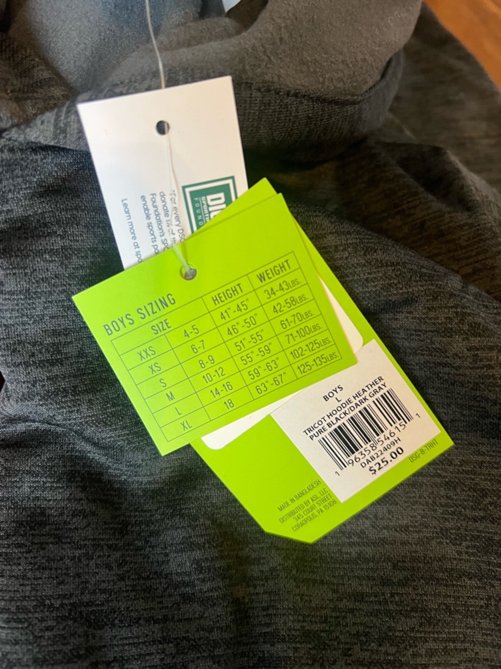 DSG Boys Youth XL & L - Hooded Pullover Sweatshirts Lot - NWT - Picture 4 of 4